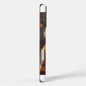 Cute Christmas Cat Snow Globe iPhone Case (Rückseite / Rechts)