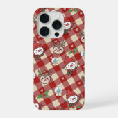 Cute Christmas Characters Phone Case iPhone Hülle (Rückseite)