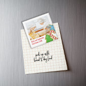 Cute Christmas Cookie Holiday Photo Custom Magnet