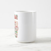 Cute Christmas Elves Squad Cartoon Illustration Kaffeetasse (Mittel)