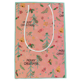 Cute Christmas Gift Bag Mittlere Geschenktüte