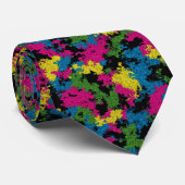 Cute Christmas Gifts For Men Camouflage Print  Krawatte (Gerollt)