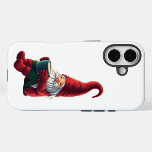 Cute Christmas gnome Case-Mate iPhone Hülle (Rückseite (Horizontal))