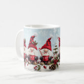 Cute Christmas Gnome Mug Kaffeetasse (Vorderseite Links)