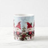 Cute Christmas Gnome Mug Kaffeetasse (Mittel)