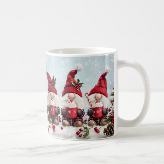 Cute Christmas Gnome Mug Kaffeetasse (Rechts)