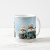 Cute Christmas Gnome Mug Kaffeetasse (VorderseiteRechts)