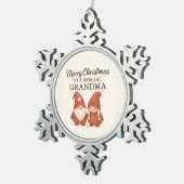 Cute Christmas Gnome Ornament for Grandma (Rechts)