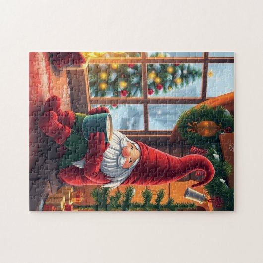 Cute Christmas gnome Puzzle (Horizontal)