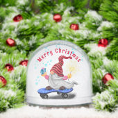 Cute Christmas Gnome Snow Globe Schneekugeln (Weihnachten)