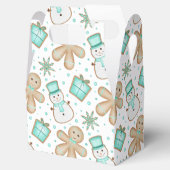 Cute Christmas Holiday Xmas Gingerbread Geschenkschachtel (Geöffnet)