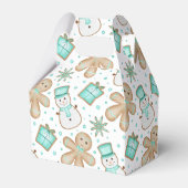 Cute Christmas Holiday Xmas Gingerbread Geschenkschachtel (Vorderseite)