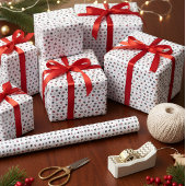 Cute Christmas Icons Seamless Wrapping Paper Geschenkpapier
