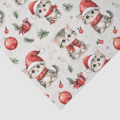 Cute Christmas Kittens  Seidenpapier (Ausschnitt)