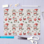 Cute Christmas Kittens  Seidenpapier (Handwerk)
