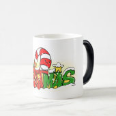 Cute Christmas Lettering Illustration –  Verwandlungstasse (VorderseiteRechts)