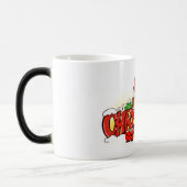 Cute Christmas Lettering Illustration –  Verwandlungstasse (Links)