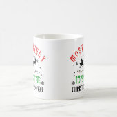Cute Christmas Most likely to Sing Christmas Songs Kaffeetasse (Mittel)