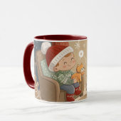 cute christmas mug tasse (Vorderseite Links)
