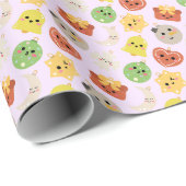 Cute Christmas Ornaments Geschenkpapier (Rolleneckpunkt)