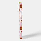 Cute Christmas Patchwork Pattern Case-Mate iPhone Hülle (Rückseite / Links)