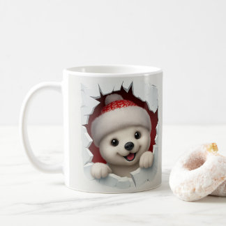 Cute Christmas Polar Bear Mug Kaffeetasse