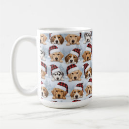 Cute Christmas Puppies Kaffeetasse