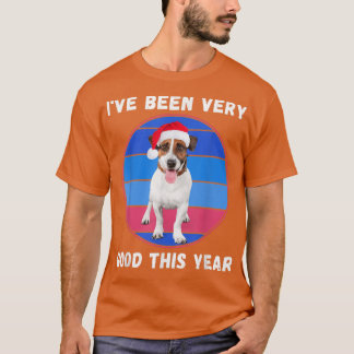 Cute Christmas Puppy Dog I've Been Good This Year  T-Shirt