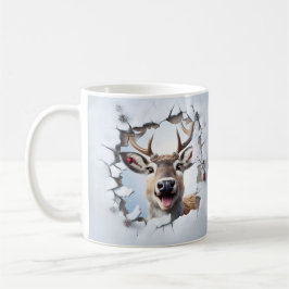 Cute Christmas Reindeer Mug | Cozy Winter Mug  Kaffeetasse
