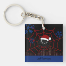 Cute Christmas Spider Personalized 