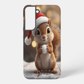 Cute Christmas Squirrel Galaxy S22 Plus Case Samsung Galaxy Hülle