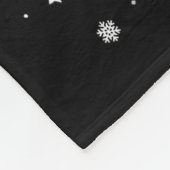 Cute Christmas Squirrel Lights Reindeer Xmas Holid Fleecedecke (Ecke)