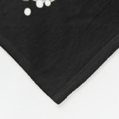 Cute Christmas Teeth Funny Christmas Dentist Denta Fleecedecke (Ecke)