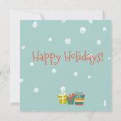 Cute Christmas Tree | Christmas Party Einladung (Rückseite)