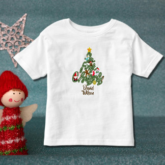 Cute Christmas Tree My First Christmas Kid's Kleinkind T-shirt