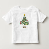 Cute Christmas Tree My First Christmas Kid's Kleinkind T-shirt (Vorderseite)