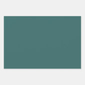 Cute Christmas Trees Presents Retro Pattern Geschenkpapier Set (Vorderseite 3)