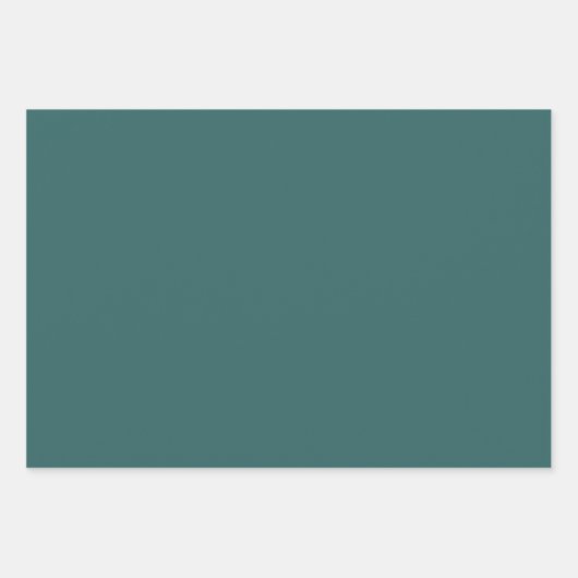 Cute Christmas Trees Presents Retro Pattern Geschenkpapier Set (Vorderseite 3)