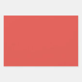 Cute Christmas Trees Presents Retro Pattern Geschenkpapier Set (Vorderseite 2)