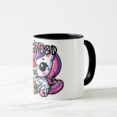 Cute Christmas Unicorn Mug – “Navidad” Holiday Cof Tasse (VorderseiteRechts)