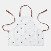 Cute Christmassy Christmas Pattern Apron Schürze (Vorderseite)