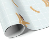 Cute Churros Wrapping Paper Geschenkpapier (Rolleneckpunkt)