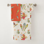 Cute Circus Bath Towel Set (Insitu)