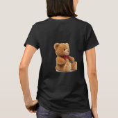 Cute Classic Teddy Bear Art Women's Graphic T-Shir T-Shirt (Rückseite)