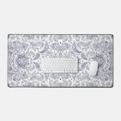 Cute classical flowers patterns schreibtischunterlage (Tastatur & Maus)