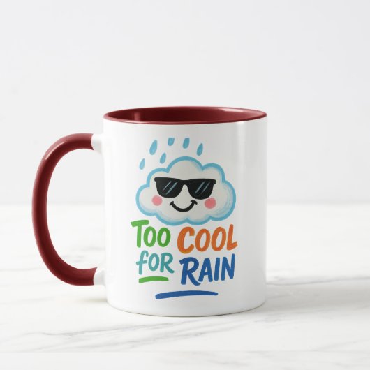 Cute Cloud Double-Sided Combo Mug Tasse (Links)