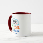 Cute Cloud Double-Sided Combo Mug Tasse (Vorderseite Links)
