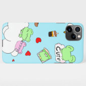 Cute cloud food frog phone case iPhone hülle (Rückseite (Horizontal))