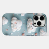 Cute Cloud Phone Case ☁️💙 (Rückseite (Horizontal))