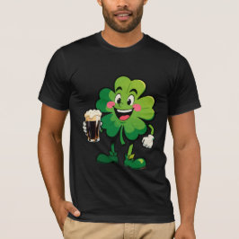 Cute Clover Raises A Glass T-Shirt